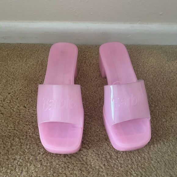 Barbie x Forever 21 Jelly Slides - Picture 4 of 9